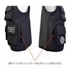Mazume Wind Cut Vest Black M Size MZFW-644-01