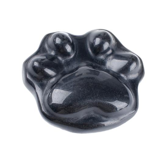 Mini Cat Paw Figurine Natural Healing Stone Hand Carved Statue Collectible Spiritual Gifts for Cat Lovers Women