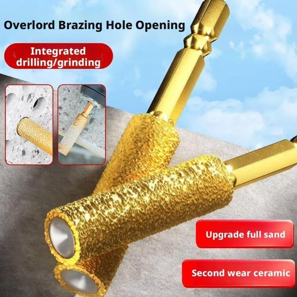 Portable Tile Drilling Bits Hole Enlarging Grinding Heads  for Drilling and Grinding
