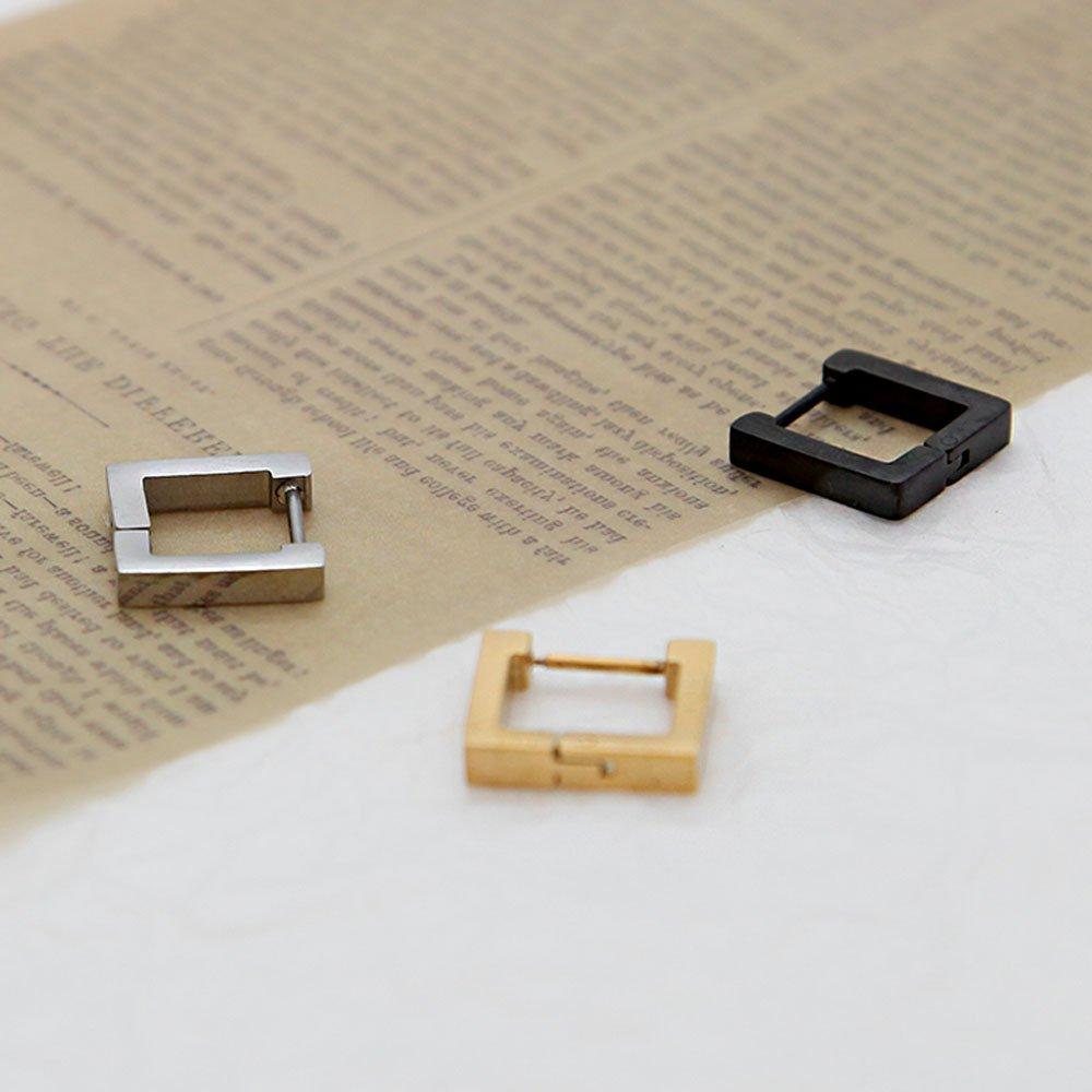 [1+1] Fashion Piercing Surgical Crew Ring 3 types, choose 1, one side for sale