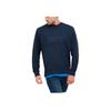 Nike Solid Color Letter Print Crew Neck Sweatshirt Men Sweatshirt Blue DA2950-451