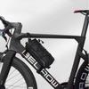 Multi-Functional Cycling Bag Front Frame Large Capacity Bike Organizer Bag Oxford Fabric Elastic Band Cycling Frame Tube Bag
