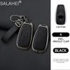 Leather Car Key Case Cover For Subaru Brz Sti Xv Sv Forester Legacy Outback Crosstrek Impreza Wrx Ascent Keychain Accessories