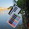 Piano Calendar 2025 Miniature Piano Desk Calendar Playable Piano Desk Calendar for