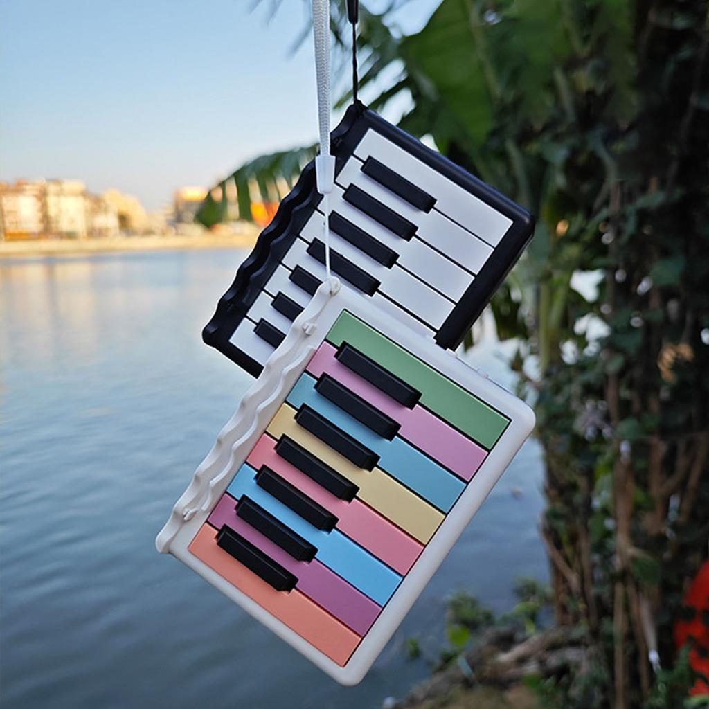 Piano Calendar 2025 Miniature Piano Desk Calendar Playable Piano Desk Calendar for