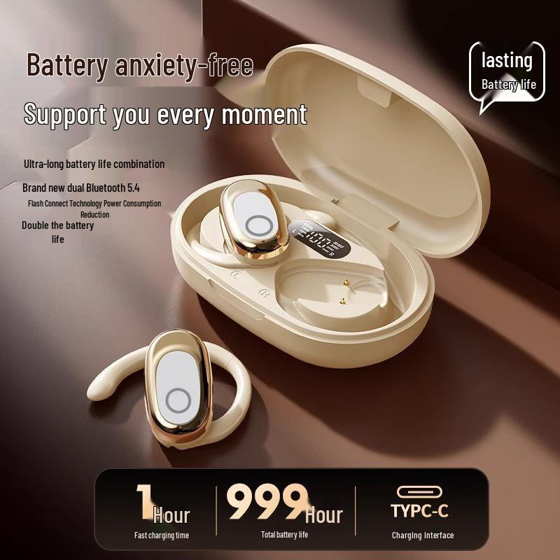 E-commerce Popular Rotatable 130° Over-Ear/In-Ear Noise-Canceling Bluetooth TWS Headset