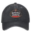 Estrella Galicia Øl Spania Baseballcaps Lagerøl Trendy Unisex Unisex Trucker Dad Hat Design Utendørs Sport Snapback Caps Gave