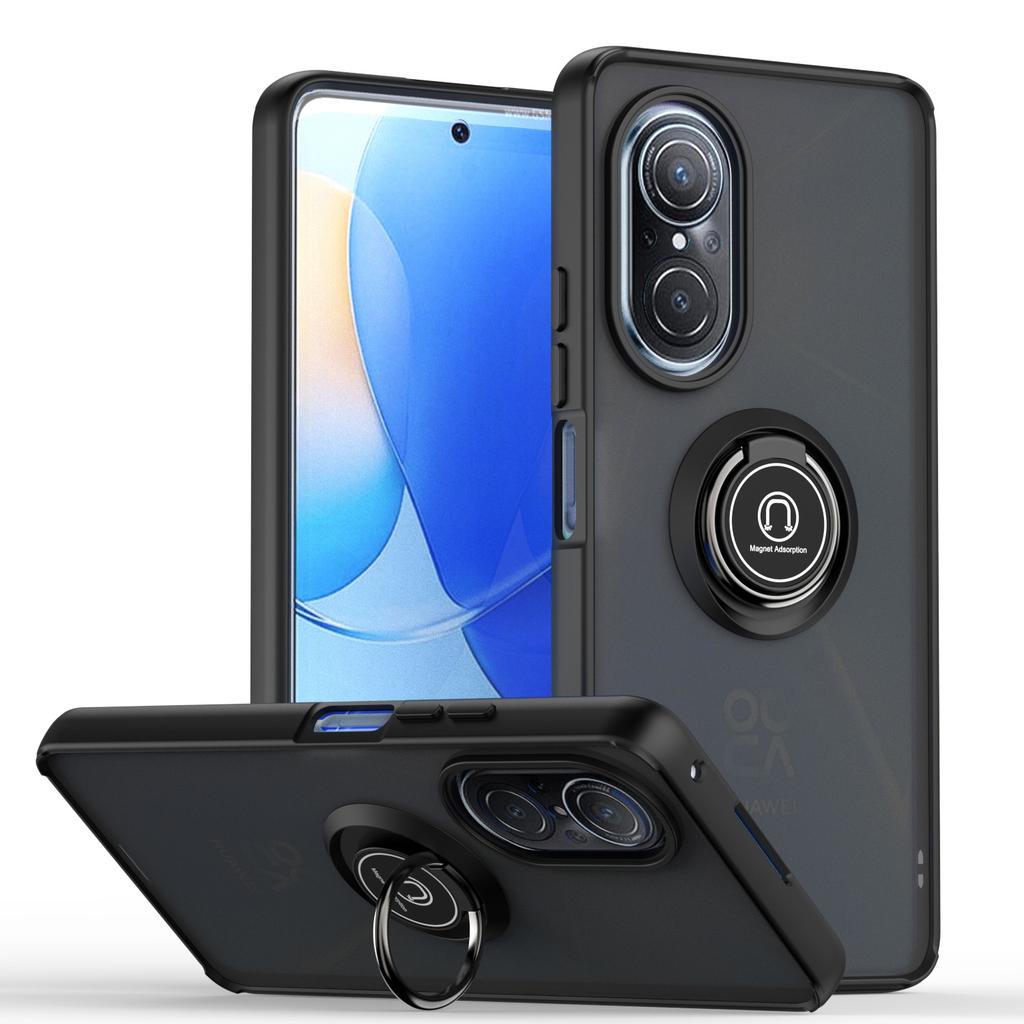 Funda Armor Mate a Prueba de Golpes con Anillo Magnético para Honor 50 SE huawei Nova 9 SE Cubierta con Soporte de Anillo Magnético