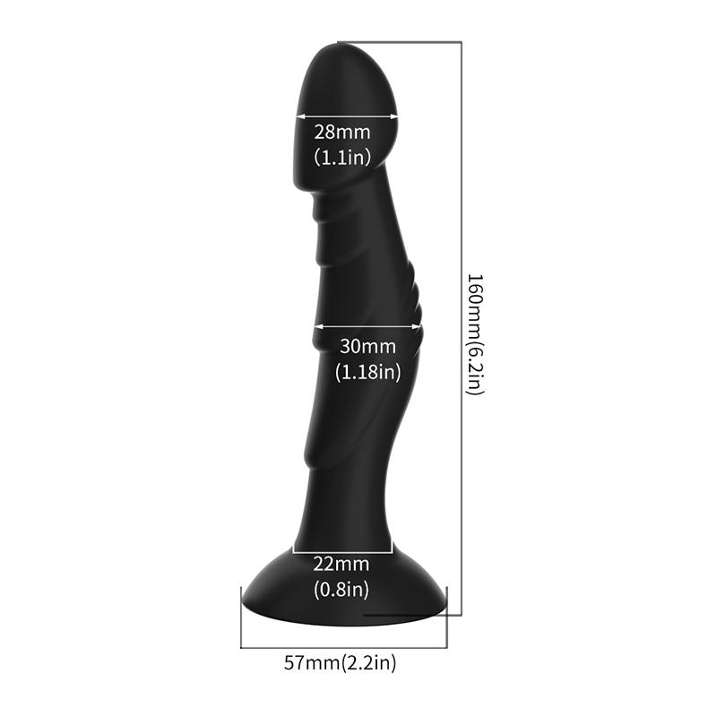 Dildo Dop Anal Dop pentru Fese cu Ventuză Puternică Produs Masaj Prostată Dilatare Anală Masturbare Jucării Sexuale pentru Adulți Femei Bărbați
