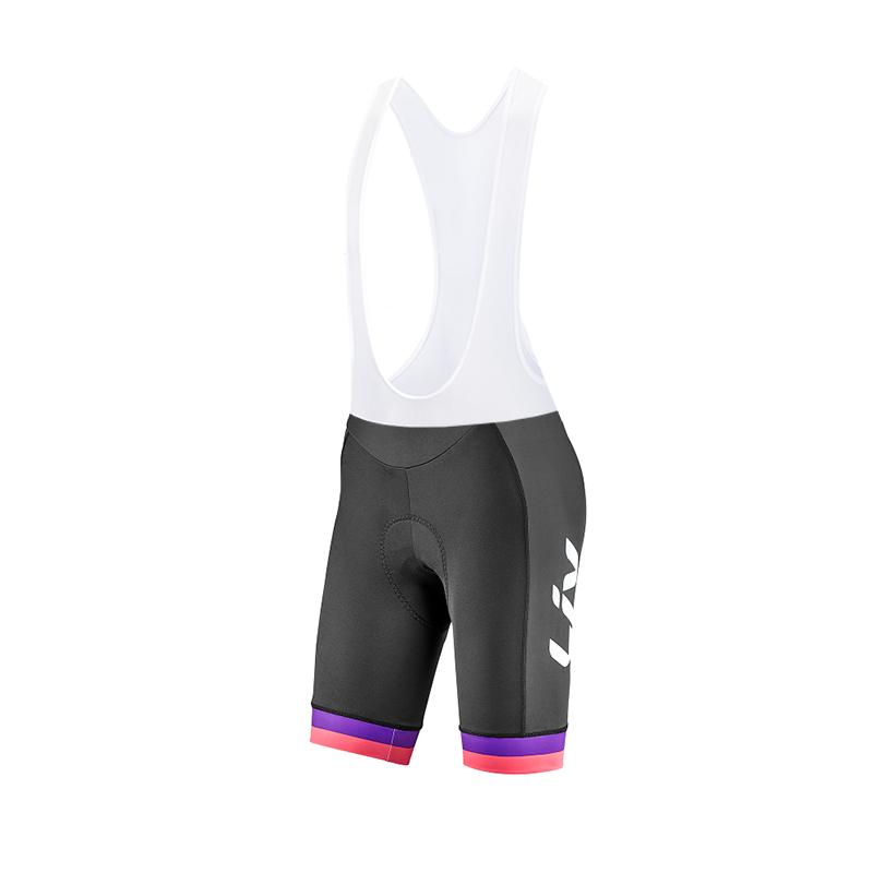 LIV ,mulheres calções de ciclismo esportes padrão apertado bicicleta shorts almofada gel mtb feminino shorts equitação calças