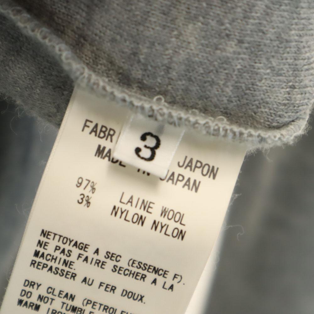 Y's made in Japan Long sleeve Half zip knit 3 Yohji Yamamoto Cut and Sew Men's Used