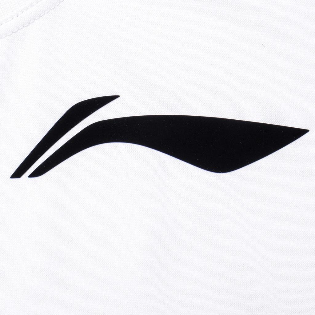 Li Ning CBA Series Professional Basketball Jersey Shanghai Team Logo Print Moisture-Wicking Quick-Dry Men jersey White AVST151-2