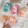 Teplé pantofle Roztomilá zvířátka Dětské ležérní pantofle 2025 Zimní nový styl Módní bavlněné pantofle s kreslenými motivy pro dívky