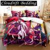 3D Anime Chained Soldier Bedding Set Single Twin Full Queen King Size Bed Set Adult Boy Bedroom Duvet Cover Sets Home Textiles