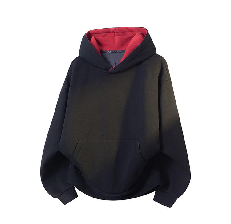Winter Plus Size Men's Goose Down Hooded Jacket - Casual, Loose, Versatile