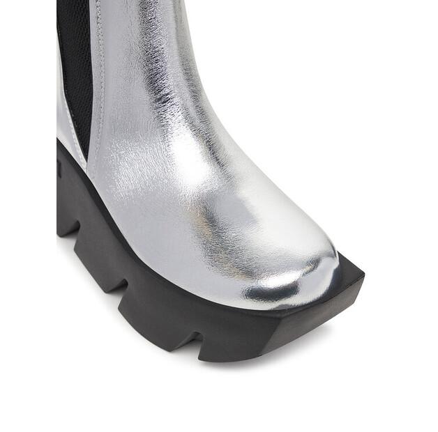 Ботинки Челси United Nude Bull 1096014116, серебристые