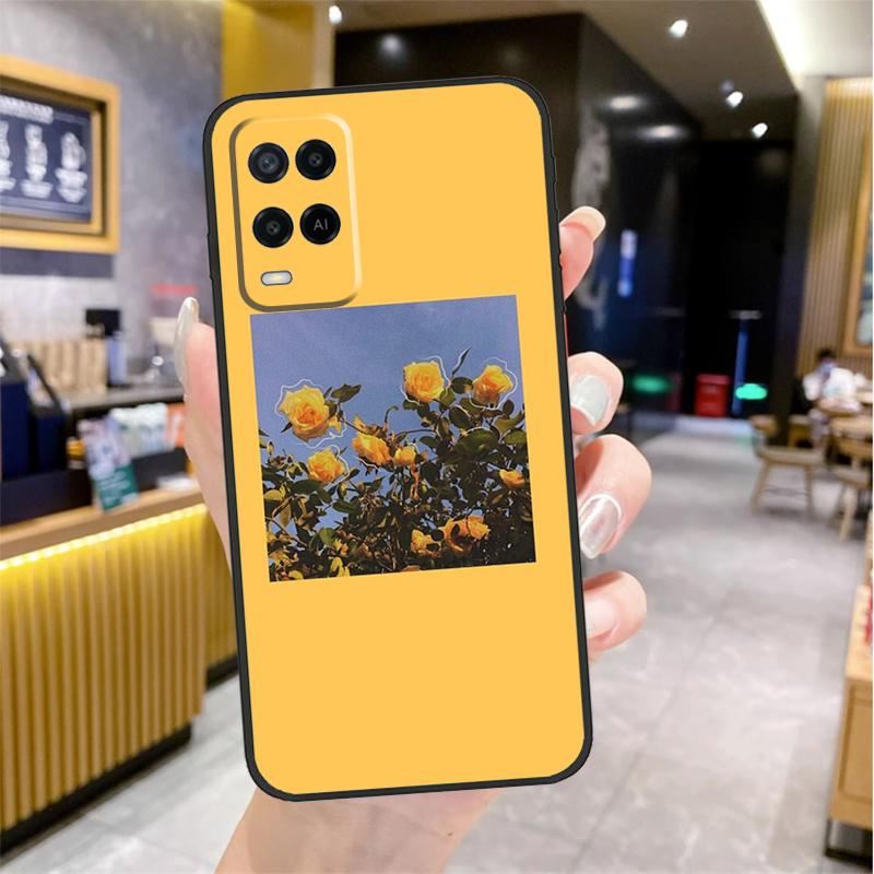 Aesthetics Flower Case For Oppo A5 Pro A15 A17 A57 A77 A60 A80 A40 A18 A38 A58 A78 A98 A96 A76 A16 A94 A74 A54