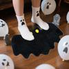 50*80cm Bat Door Mat Halloween Front Door Bat Rug Dirty-resistant Wear-resistant Slip-resistant Carpet Atmosphere Decoration