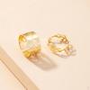 2 Pcs Adjustable Open Flame Accessories Comfortable Geometry Set, Matching Couple Rings