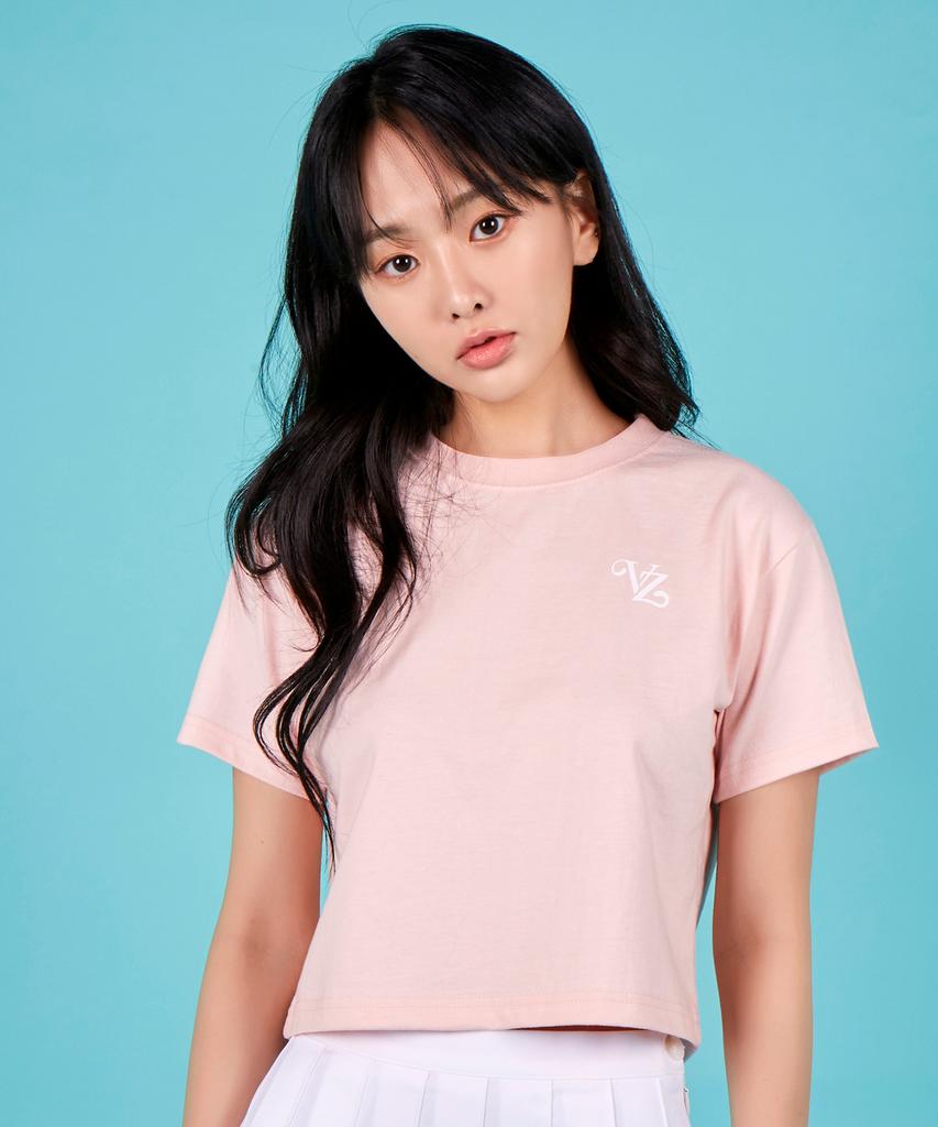 Bajal Love Bazal Crop Short Sleeve T-Shirt (4 Colors)