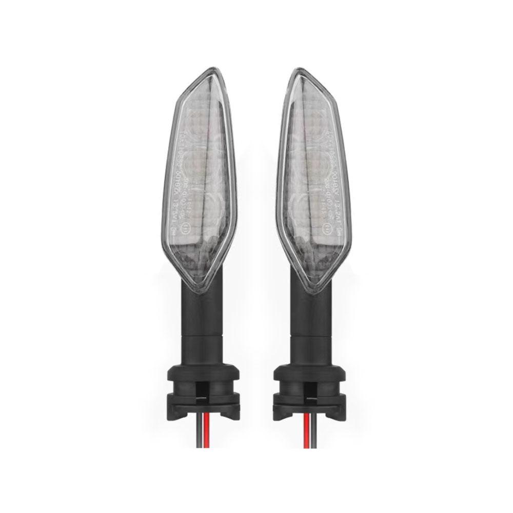 

LED Turn Signal Light For YAMAHA FZ 16 250 FZS 150 FZ1 FZ8 Tenere 700 XSR Tracer 900/GT Motorcycle Accessories Flasher Indicator 2pcs Clear