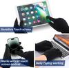 Winter Knitted Gloves Outdoor Cycling Sport Warm Glove Full Fingers Thickness Non-slip Touch Screen Gloves For Running Hiking