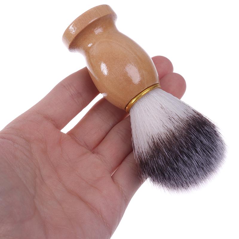Men'S Shaving Brush Salon Men Facial Beard Cleaning Appliance Shave Style Tool