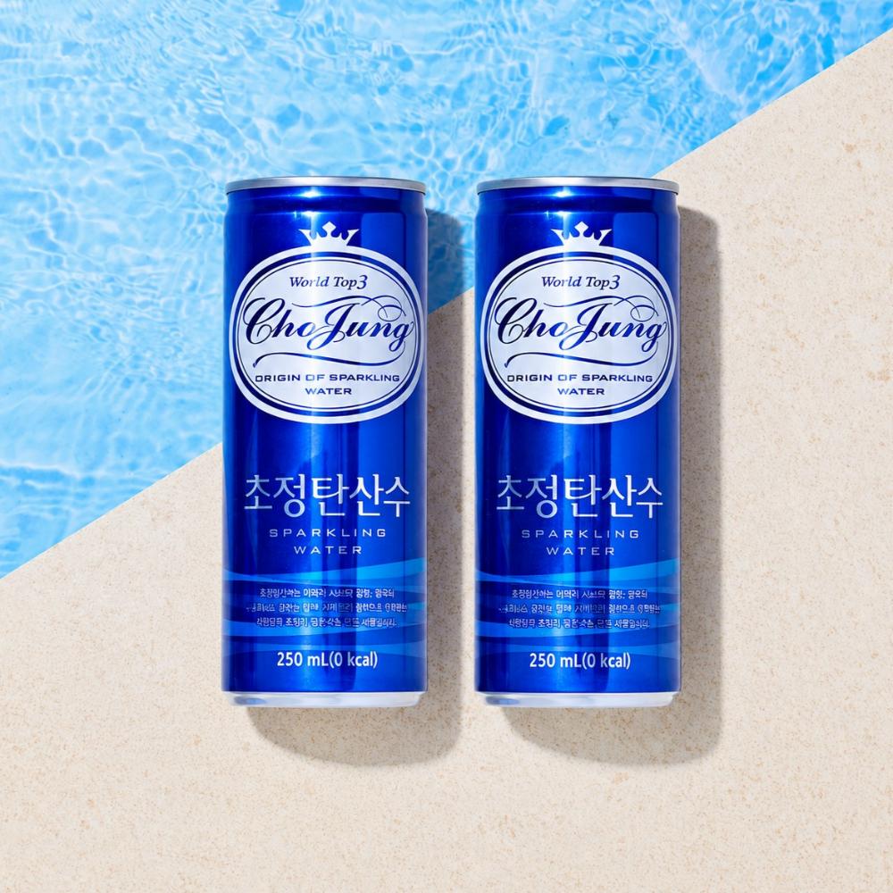 Chojeong Sparkling Water 30 Cans, Choose 1 of 2 (190ml, 250ml)