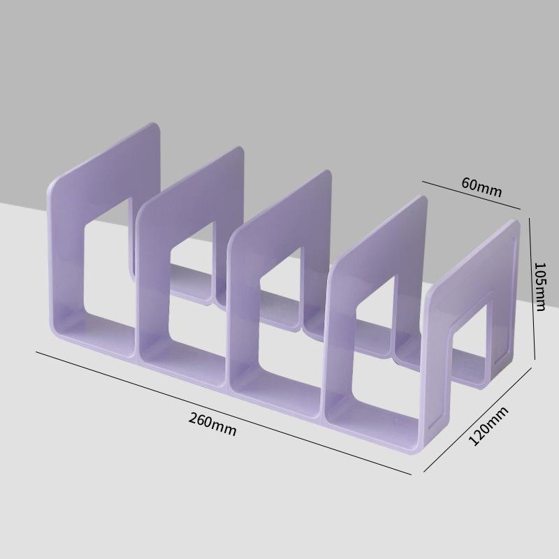 Multi-purpose Thickened Book Storage Desk Organizer Shelf For Book Magazine File School Office Supplies Bag Storage Artifact