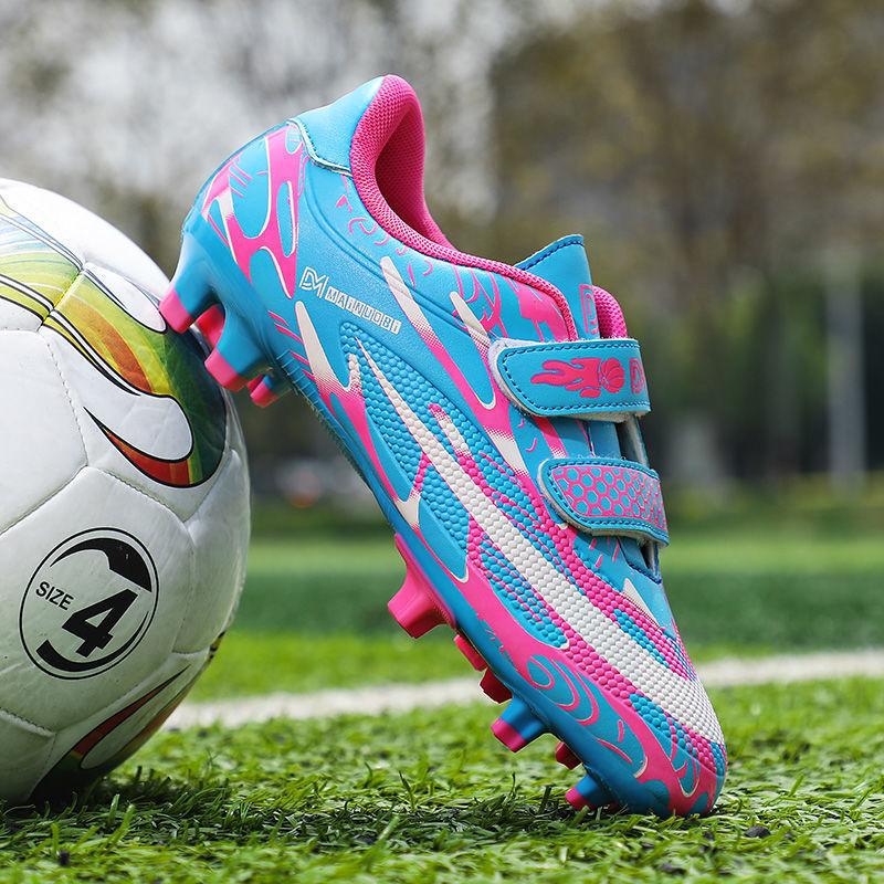 

Football Shoes Children Boys 6 to 12 Years Old Broken Nails Boys Elementary School Students Long Nails Adult Assassins 15 Indoor C Luo Breathable 39