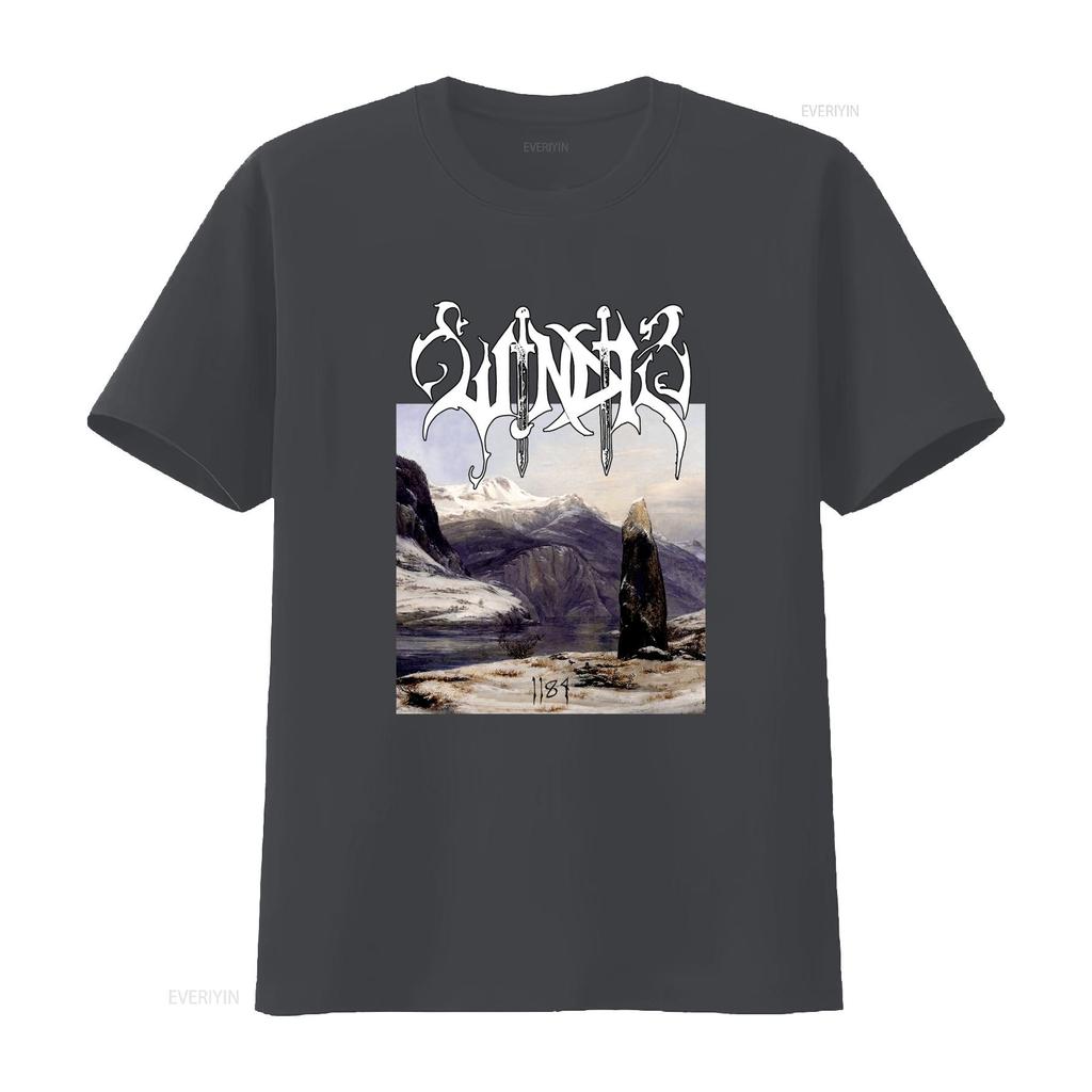Limited Edition Windir 1184 Album Band Metal T Shirt Black Sizes S 5xl Long Or S Vintage Washed Comfortable Homme Stylish
