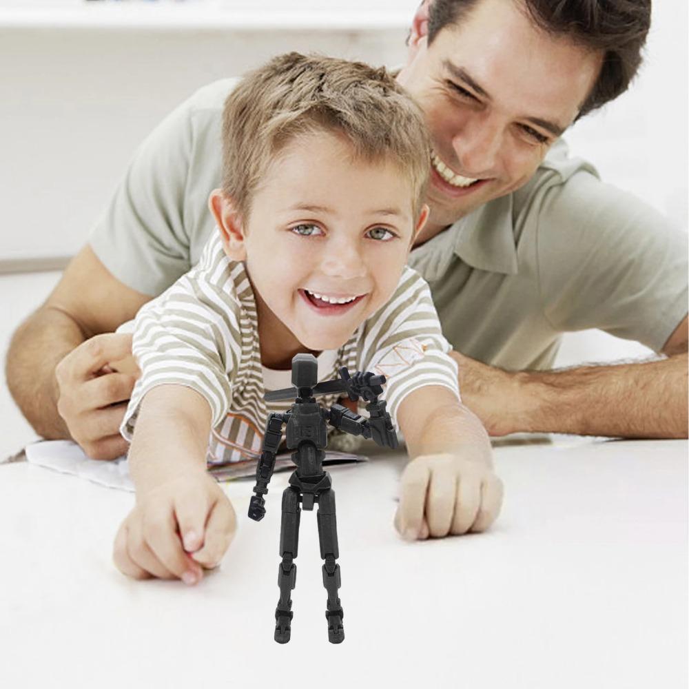 1KS 13 Kloubů Figurka Kloubová Pohyblivá Cvičná Panna DIY Sestavitelná Hračka 3D Tištěná Akční Figurka Stop Motion Animace Cvičná