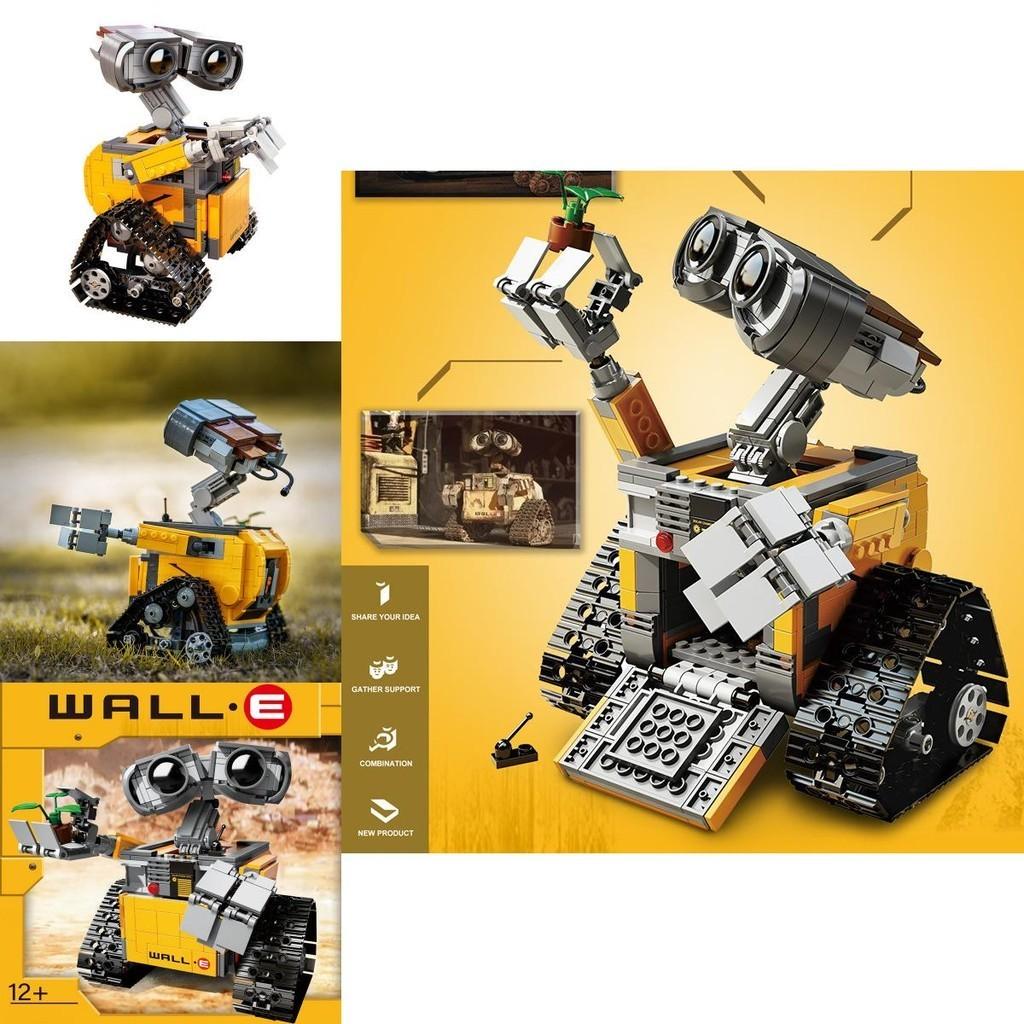 Robot Wall·e Blocchi da Costruzione Educativi Fai da Te Regalo per Bambini 687pz