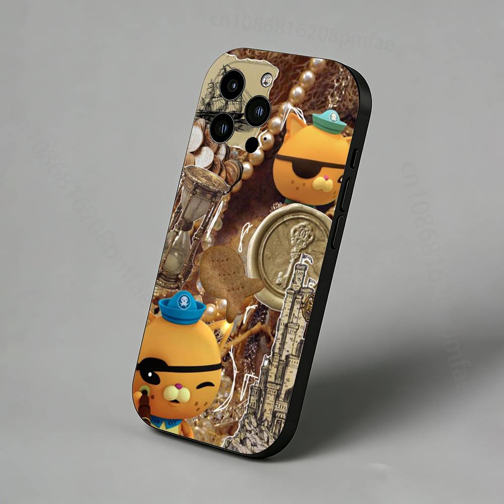 Cute Kids Cartoon O-Octonauts Phone Case For iPhone 17,16,15,14,13,12,11 Pro,Max,Plus,X,XS,XR,SE,Mini iPhone16
