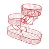 Fruit Basket 3 Tiered Vegetable Rack Kitchen Counter Multiuse Metal Fruit Bowl Organizer for Potato Snack Dining Room Table