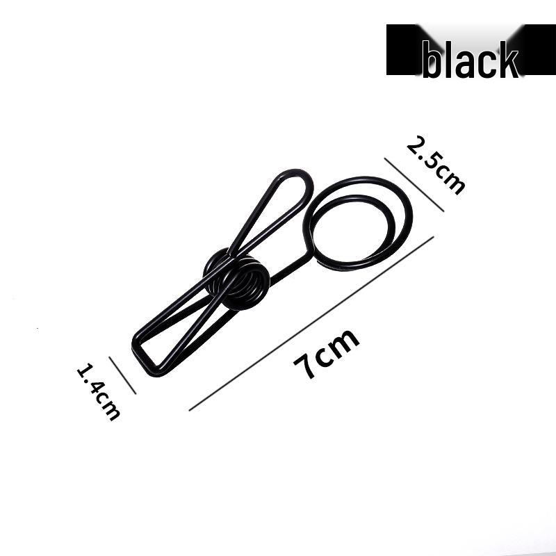Dual-Headed Vertical Label Clip for Bakery Display