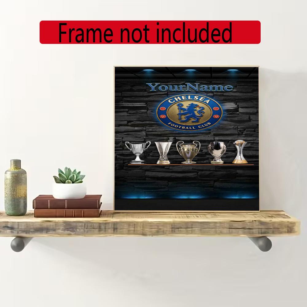 Chelsea Fc Personalized Name Diamond Paintings Mosaic Wall Round Diamond Art Painting Kits Embroidery Crystal Accessories Frameless