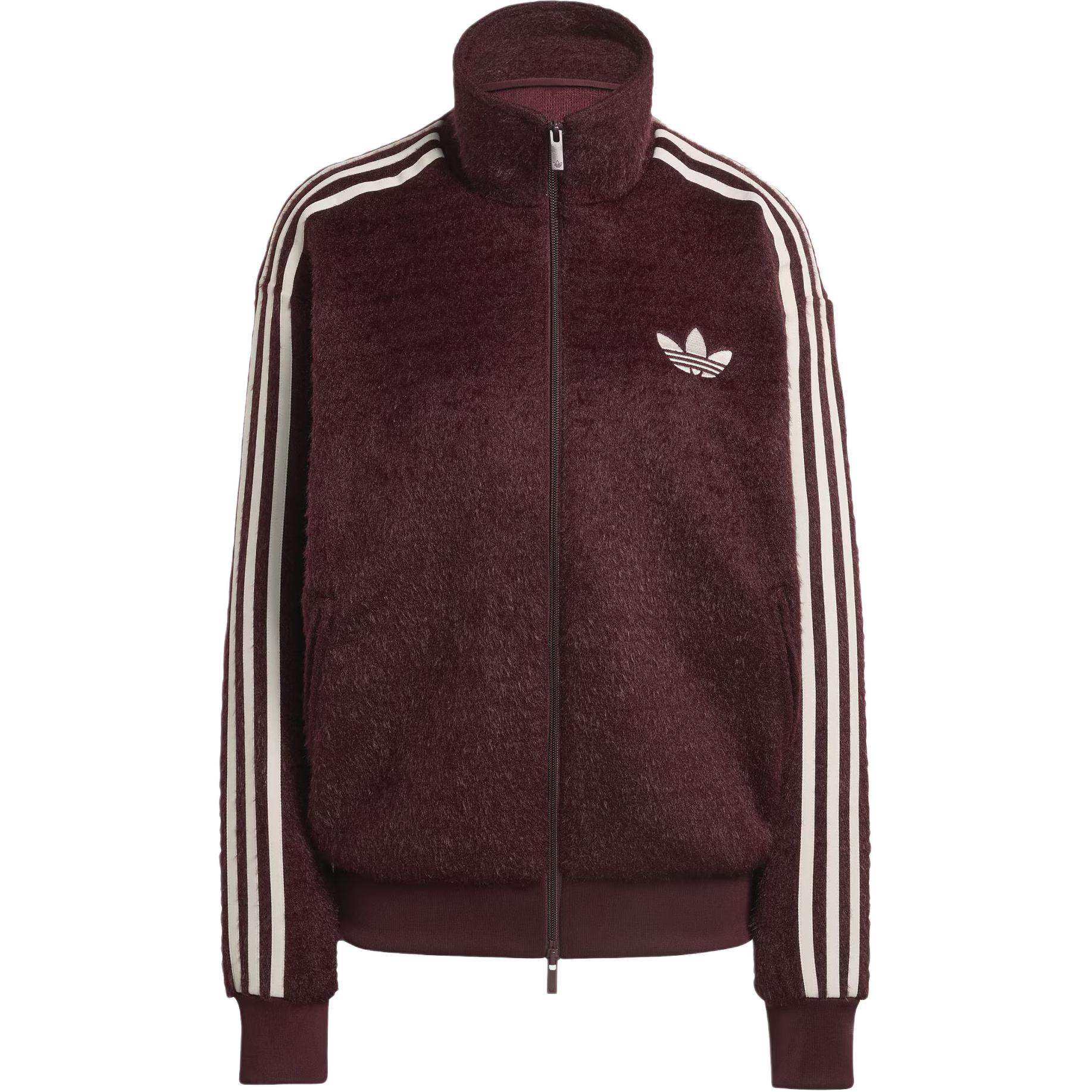 

adidas Originals Mohair Firebird Track Jacket Maroon Unisex KS0428 XS