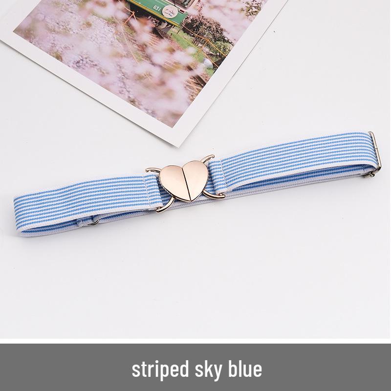 Adjustable Elastic Woven Belt with Hook for Men & Women