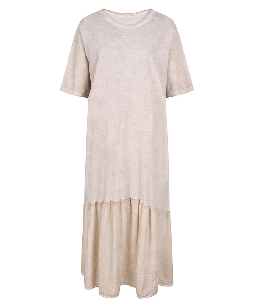 MAREMONTE Color Block Design Long Dress_M236Mop42D0