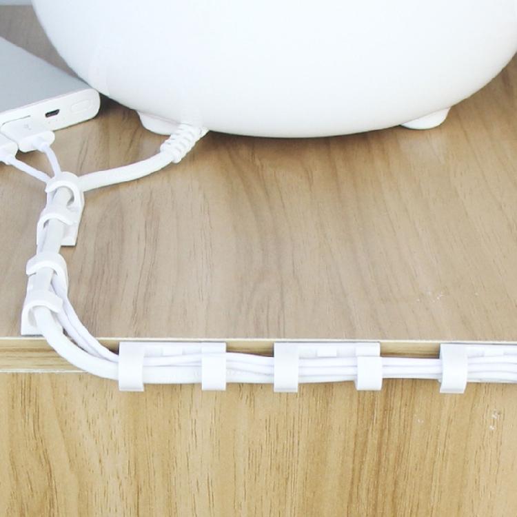 Self Adhesive Cable Organizers Wire Clamp Manager for Secure and Clean Wire Management Home or Work