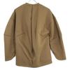 ENFOLD 23Stainless Steel Olive Brown Cotton Blend VASE PULLOVER/Sweat Pullover tops 38 BrownUsed