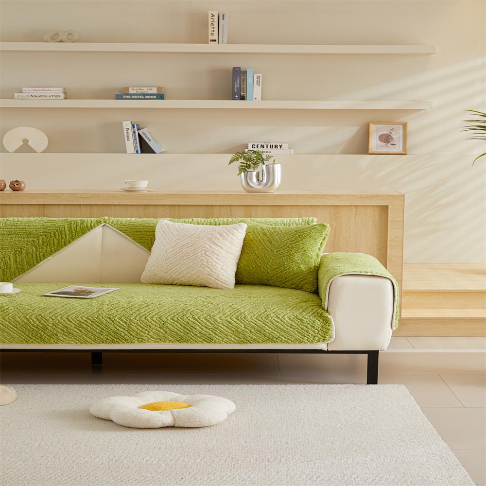 New High-end Non-slip Cushion Winter Cream Wind Thickened Cloth