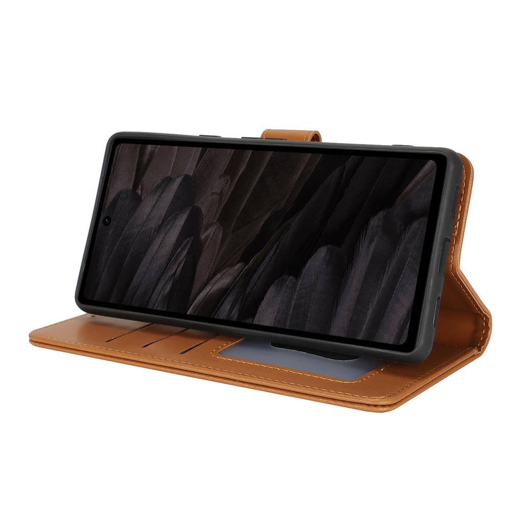For Google Pixel 7a Stand Case Shockproof Leather Wallet Phone Cover