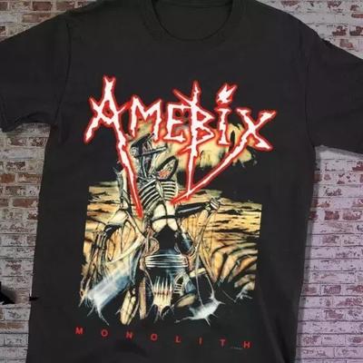 Raro! Camiseta Amebix Monolith Manga Curta Presente Fã S-4XL BL1173