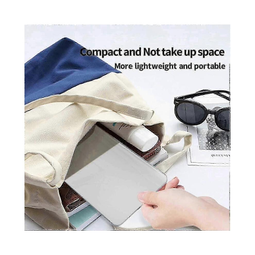 Travel Scale for Body Weight, Small Portable Body Weight Scales Digital Bathroom Mirror Scale Mini Electronic Scale for Personal Health Usb Charge Hwy