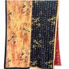 Hangzhou Silk Fragrant Cloud Yarn Silk Scarf Two-Color Double-Sided Printing Scarf Handmade Curling Women'S Shawl National Style Printing