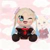 20CM Kawaii Anime LoveLive Kuripan Plushie Toy Cute Cartoon Hugging Anime Peripheral Figure Dolls Cheap Creative Soft Kids Gifts