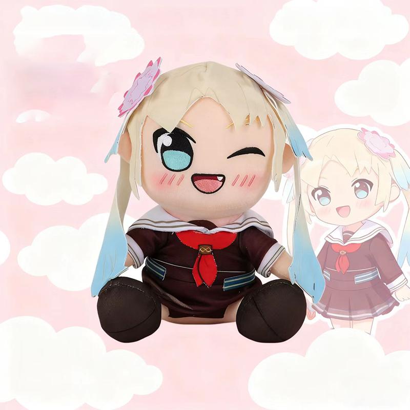 20CM Kawaii Anime LoveLive Kuripan Plushie Toy Cute Cartoon Hugging Anime Peripheral Figure Dolls Cheap Creative Soft Kids Gifts