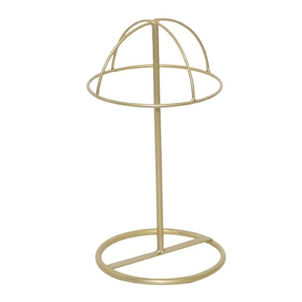Fashion Hat Stands Modern Wire Metal Freestanding Rack for Cap Veil and Head Accessories Display Holder Durable Use